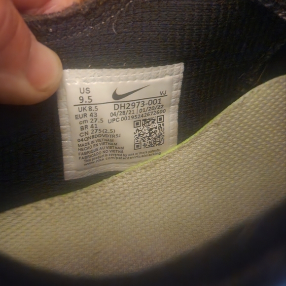 Nike Air Max 90 Terrascape Black Lime Ice 2021 size 9.5 rated 7.5/10 - Picture 5 of 7